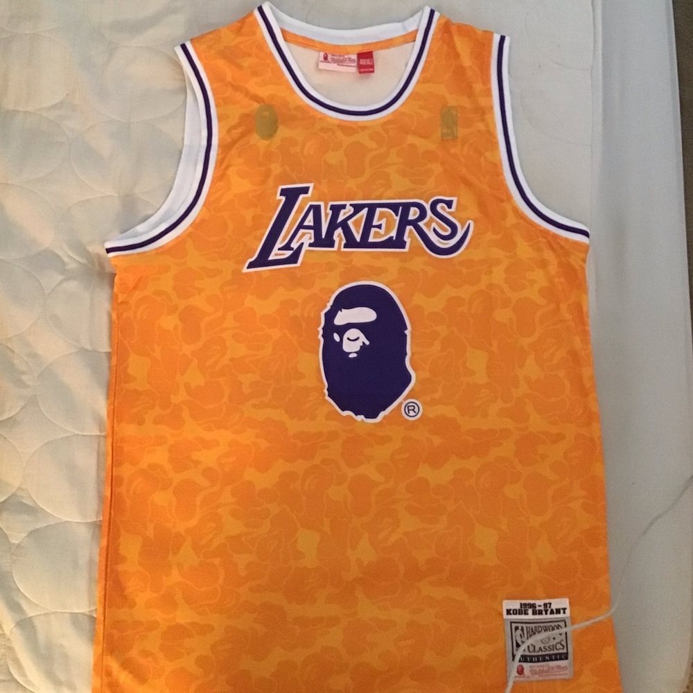 Bape Mitchell & Ness Hardwood Classic Jersey